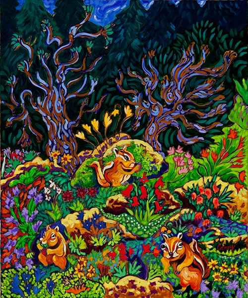 Chipmunkery by Cathy Carey