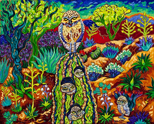 Owl House by Cathy Carey