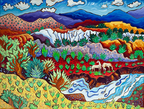 Vibrant View by Cathy Carey