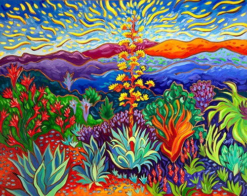 Click here to view Energetic Expansion by Cathy Carey