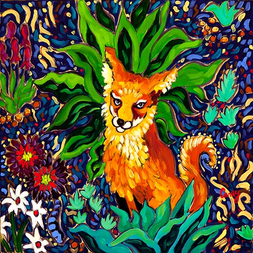 Fox Den by Cathy Carey
